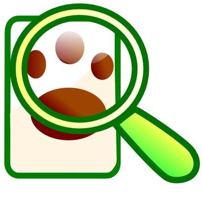 Download free animal magnifying glass icon